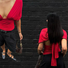 Load image into Gallery viewer, Sexy V Neck Tanks Top Women Backless Lace Up Ruched Crop Top Vest Tee Y2K Slim Club Party Top Hot Girl 2026 Summer New Tops
