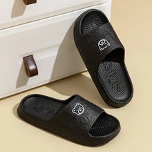 Load image into Gallery viewer, Summer Children Slippers Indoor Cute Bear Print Anti Slip Soft Sole Exquisite Parent-child Shoes Home Comfy Leisure Shoes
