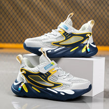 Load image into Gallery viewer, Size28-40 Children's Summer Sneakers Hollow-out Breath Boys Girls Walking Casual Sport Running Shoes for Kids Teenager Footwear
