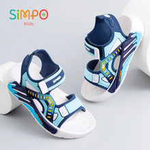 Load image into Gallery viewer, Summer Kids' Sport Sandals Primary School Boys And Girls Soft Bottom Breathable Lightweight Casual Beach Shoes
