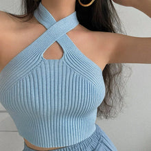 Load image into Gallery viewer, Summer Tank Top Knitted Bustier Trendy
