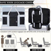 Load image into Gallery viewer, Portable Foldable Travel Duffle Bag
