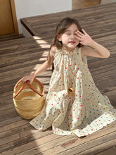 Load image into Gallery viewer, Humor Bear Kids Clothing Summer Polka Dot Skirt Fashion Casual Vest Princess Dress Comfort Children Girl's dress
