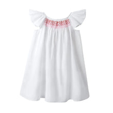 Load image into Gallery viewer, Floral Summer Dress for 1 2 3 4 5 6 Years Girls Smocking Design with Flying Sleeve Baby Toddler Daily Cute Clothes
