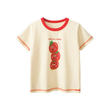 Load image into Gallery viewer, 2025 Summer 2-8 Years Kids Girl Shorts Sleeve T-shirts Printed Little Girl Top Baby Girl T Shirts Children Toddler Girl Clothes
