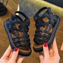 Load image into Gallery viewer, 2026 Summer  New Children Sandals Girls Kids Roman Sandal Summer Soft Flat Heels High-top Beach Princess Fashion Cartoon Shoes
