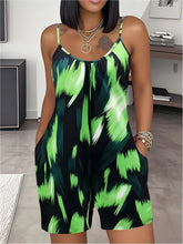 Load image into Gallery viewer, Women's Summer Fashion Camisole Jumpsuit Loose Slimming Casual Shorts Home Outdoor Clothing
