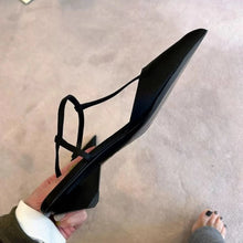 Load image into Gallery viewer, Shoes for Women Sexy Pointed Toe Women's Sandals Comfortable Low Heel Trendy Sandal Simple Versatile Large Size Pumps
