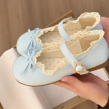 Load image into Gallery viewer, Women's Butterfly Knot Mary Jane Flats
