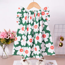 Load image into Gallery viewer, Girls' Floral Print Summer Dress
