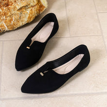 Load image into Gallery viewer, Spring and Summer New Pointed Ladies Mary Jane Flat Shoes Casual Breathable Ballet Flats Daily All Match Comfort Loafers Shoes
