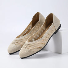 Load image into Gallery viewer, New Spring and Summer Pointed-Toe Slip-On Women's Shoes, Breathable, Lightweight, Soft-Soled Flat Shoes, Comfortable and Not Tiring on the Feet, Versatile for Daily Commuting, Lazy Shoes

