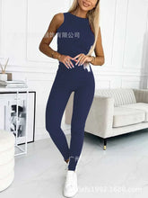 Load image into Gallery viewer, Tracksuit Women Pants Set Two Piece Set Autumn Winter Zipper Jacket Tops Suits Jogging Vintage Patchwork Outfits Y2k Streetwear
