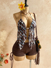 Load image into Gallery viewer, Summer New Women's Camisole Fashion Clubwear Party Beach Female Halter Top Sexy Cardigan Backless See Through Mesh Knitted Vest
