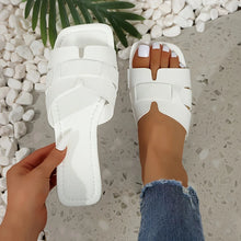 Load image into Gallery viewer, Summer Women Slippers Fashion Beach Flats Shoes 2024 New Casual Sandals Dress Walking Flip Flops Open Toe Slides Mujer Zapatos

