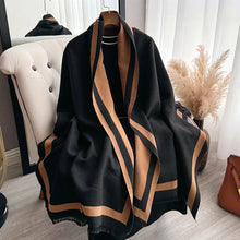 Load image into Gallery viewer, Women's Oversized Printed Winter Scarf &amp; Shawl

