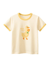 Load image into Gallery viewer, 2025 Summer 2-8 Years Kids Girl Shorts Sleeve T-shirts Printed Little Girl Top Baby Girl T Shirts Children Toddler Girl Clothes
