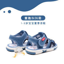 Load image into Gallery viewer, Baby Squeaky Shoes Summer Sandal High Quality Funny Toddler Sound Prewalking Sneaker 2024 New Fashion for Kid Boys Girls  MY2401
