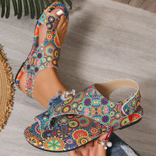 Load image into Gallery viewer, Women's Bohemia Roman Flat Sandals
