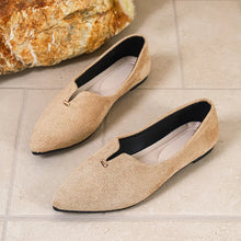 Load image into Gallery viewer, Spring and Summer New Pointed Ladies Mary Jane Flat Shoes Casual Breathable Ballet Flats Daily All Match Comfort Loafers Shoes
