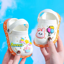 Load image into Gallery viewer, Kids' Cartoon Clog Sandals | 3D Charm Garden Shoes for Toddlers (EU 18–29)

