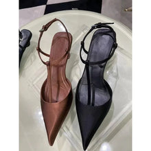 Load image into Gallery viewer, Shoes for Women Sexy Pointed Toe Women's Sandals Comfortable Low Heel Trendy Sandal Simple Versatile Large Size Pumps
