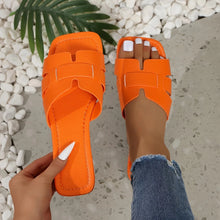 Load image into Gallery viewer, Summer Women Slippers Fashion Beach Flats Shoes 2024 New Casual Sandals Dress Walking Flip Flops Open Toe Slides Mujer Zapatos
