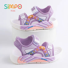 Load image into Gallery viewer, One Pairs of Summer Kids' Sandals Unisex Soft Bottom Casual Beach Shoes for Primary School Students
