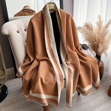 Load image into Gallery viewer, Women's Oversized Printed Winter Scarf &amp; Shawl
