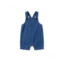 Load image into Gallery viewer, AP SS26 blue denim collection kids boys girls spring summer fashion jeans pleated skirt jumper shirt family clothing clothes
