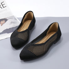 Load image into Gallery viewer, New Spring and Summer Pointed-Toe Slip-On Women's Shoes, Breathable, Lightweight, Soft-Soled Flat Shoes, Comfortable and Not Tiring on the Feet, Versatile for Daily Commuting, Lazy Shoes
