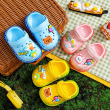 Load image into Gallery viewer, Kids' Cartoon Clog Sandals | 3D Charm Garden Shoes for Toddlers (EU 18–29)
