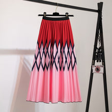 Load image into Gallery viewer, New Skirt Women's Printed Pleated Skirt
