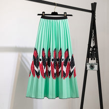 Load image into Gallery viewer, New Skirt Women's Printed Pleated Skirt
