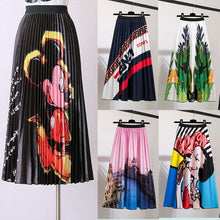 Load image into Gallery viewer, New Skirt Women's Printed Pleated Skirt
