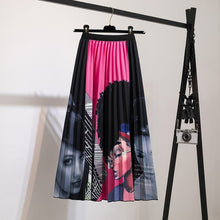Load image into Gallery viewer, New Skirt Women's Printed Pleated Skirt

