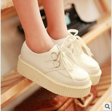 Load image into Gallery viewer, Ladies thick soled muffin shoes
