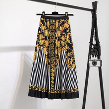 Load image into Gallery viewer, New Skirt Women's Printed Pleated Skirt
