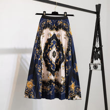 Load image into Gallery viewer, New Skirt Women's Printed Pleated Skirt
