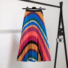 Load image into Gallery viewer, New Skirt Women's Printed Pleated Skirt

